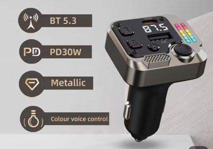 Bluetooth FM Transmitter and Car Charger